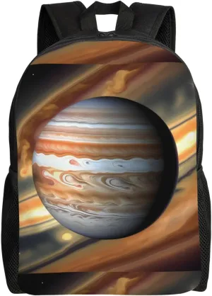 Jupiter Landscape Large Capacity Adjustable Shoulder Strap Laptop Bag, Men'S And Women'S Sports Travel Backpacks