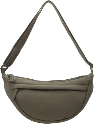 KARRESLY Fanny Packs Nylon Crescent Crossbody Purses Bag for Women Men Fashion Waist Packs Travel Sling Bag