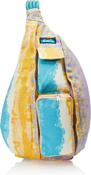KAVU Original Rope Bag Sling Pack with Adjustable Rope Shoulder Strap