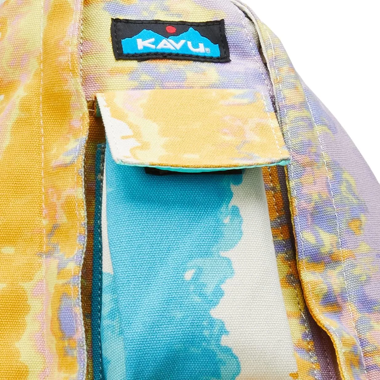 KAVU Original Rope Bag Sling Pack with Adjustable Rope Shoulder Strap