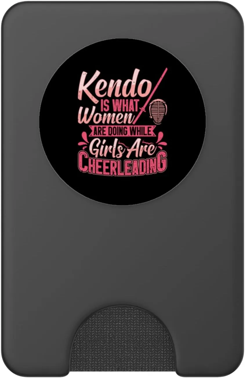 Kendo Women Instructor Kendo Teacher Martial Arts Sinobi PopSockets PopWallet for MagSafe