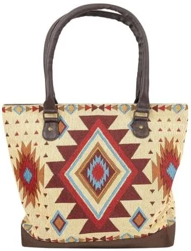 Kinara Southwestern Woven Shoulder Bag – Fine Weaving Native American Design Pattern