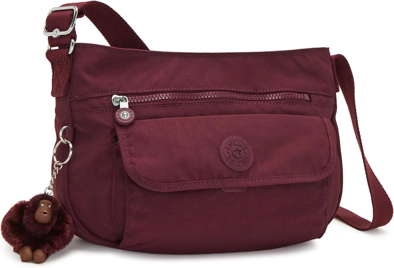 Kipling Women's Syro Crossbody, Organize Accessories, Surprisingly Spacious, Adjustable Strap, Nylon Bag