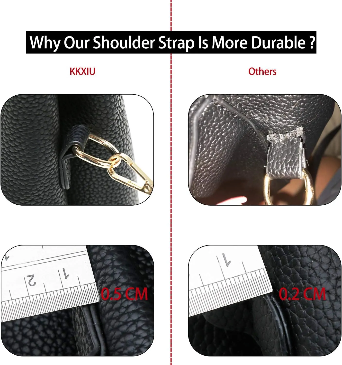 KKXIU 3 Zippered Compartments Purses and Handbags for Women Top Handle Satchel Shoulder Ladies Bags