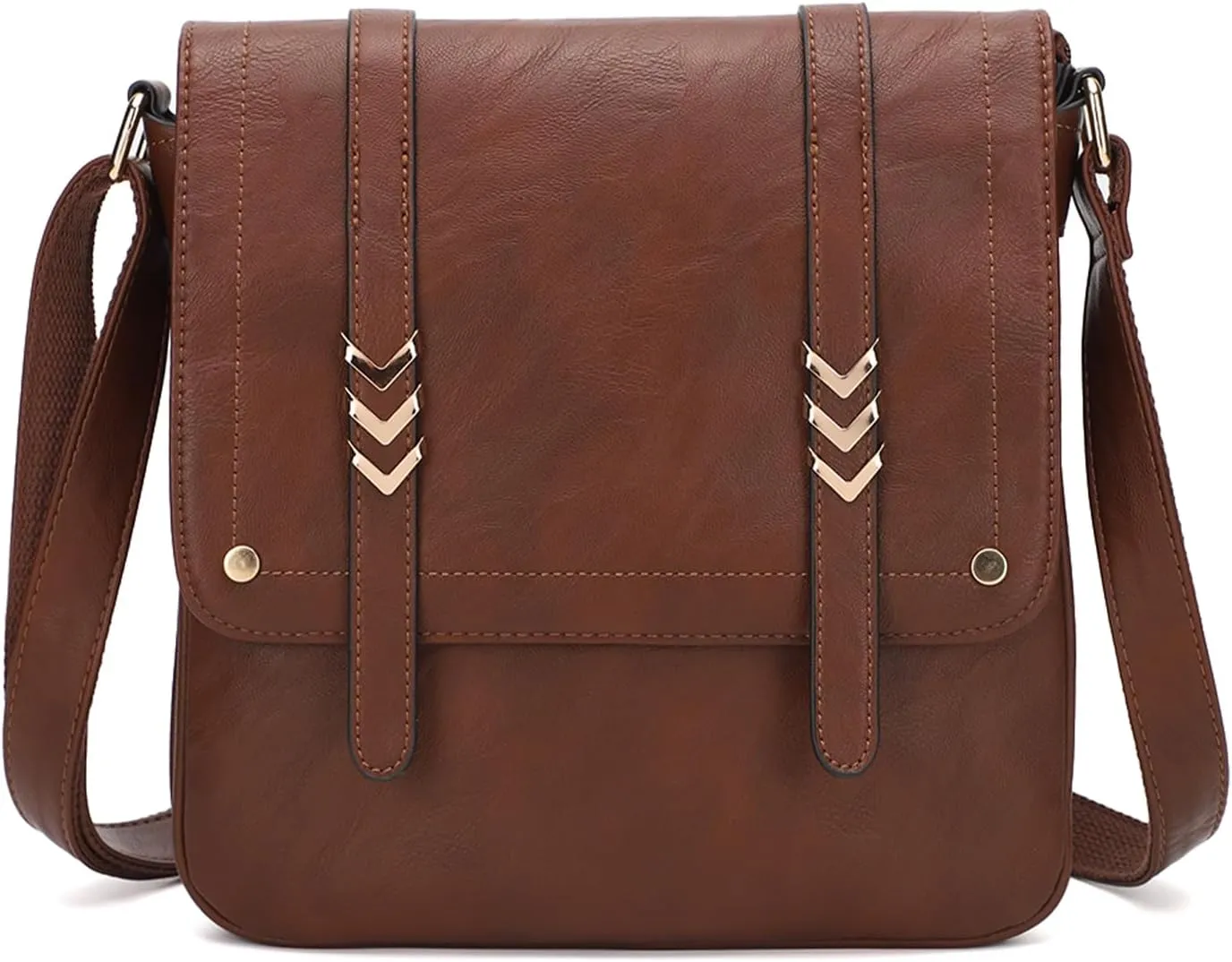 KL928 Crossbody Bags for Women Soft FAUX Leather Wallet Purses Adjustable Strap Medium Shoulder Handbags