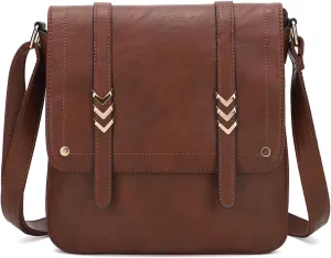 KL928 Crossbody Bags for Women Soft FAUX Leather Wallet Purses Adjustable Strap Medium Shoulder Handbags