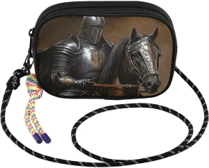 Knight Horse Armor Crossbody Bags for Women Cell Phone Purses Women's Shoulder Handbags Wallet Purse with Adjustable Strap