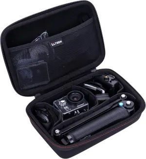 L LTGEM Camera Travel Case Compatible with AKASO EK7000 / EK7000 Pro / V50 / V50X / Brave 7 / Brave 7 LE/Brave 4 / Brave 4 Pro/Brave 4 Elite Camera (Case only!)