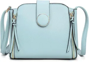 LA TERRE Lightweight Medium Crossbody Bag, Crossbody Purse Shoulder Bag for Women with Adjustable Strap