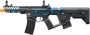 Lancer Tactical Gen 2 Proline 7'' Enforcer Needle Tail Skeleton Full Metal Airsoft AEG with Alpha Stock (ETU &Mosfet)- Two Magazines Included