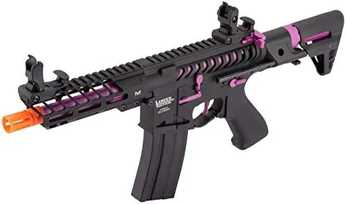 Lancer Tactical Gen 2 Proline 7'' Enforcer Needle Tail Skeleton Full Metal Airsoft AEG with PDW Stock (ETU &Mosfet Included)