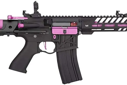 Lancer Tactical Gen 2 Proline 7'' Enforcer Needle Tail Skeleton Full Metal Airsoft AEG with PDW Stock (ETU &Mosfet Included)