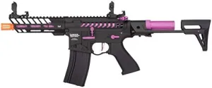 Lancer Tactical Gen 2 Proline 7'' Enforcer Needle Tail Skeleton Full Metal Airsoft AEG with PDW Stock (ETU &Mosfet Included)