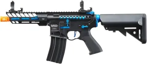 Lancer Tactical Gen 2 Proline 7'' Enforcer Needle Tail Skeleton Full Steel Airsoft AEG w/Adjustable Crane Stock (Fast Trigger &Mosfet Included)