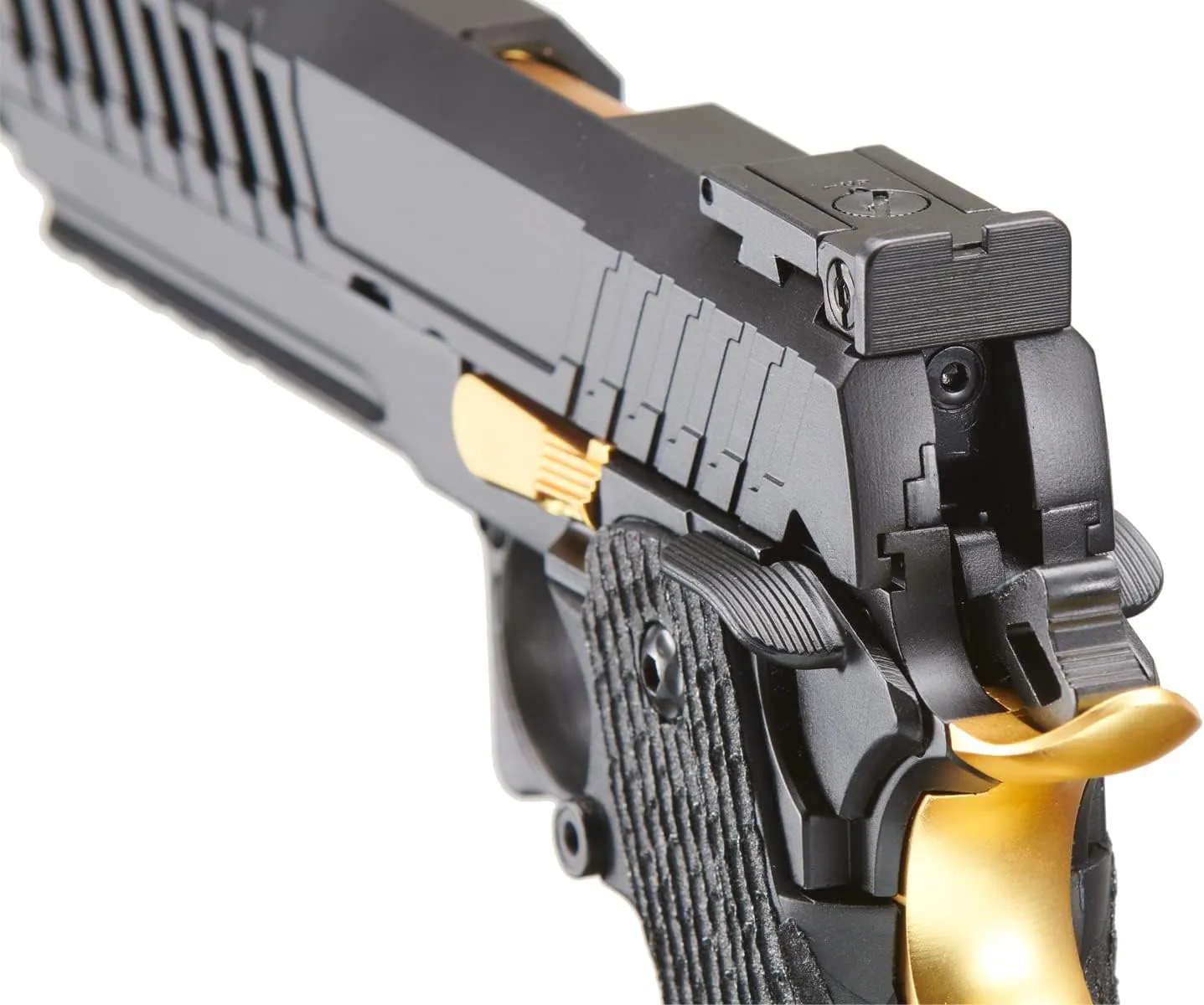 Lancer Tactical Knightshade Hi-Capa Gas Blowback Full Steel Airsoft Pistol