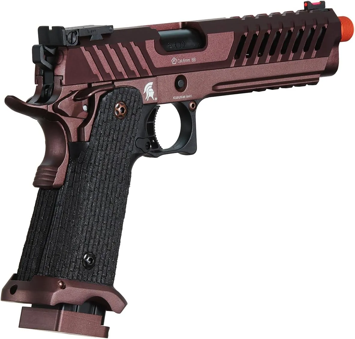 Lancer Tactical Knightshade Hi-Capa Gas Blowback Full Steel Airsoft Pistol