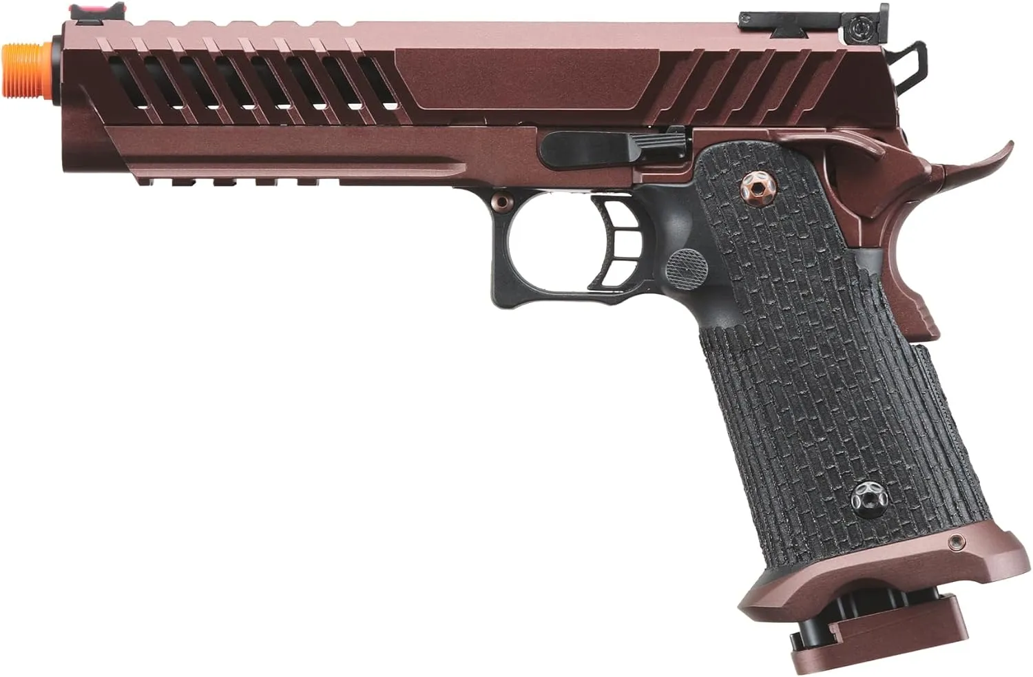 Lancer Tactical Knightshade Hi-Capa Gas Blowback Full Steel Airsoft Pistol