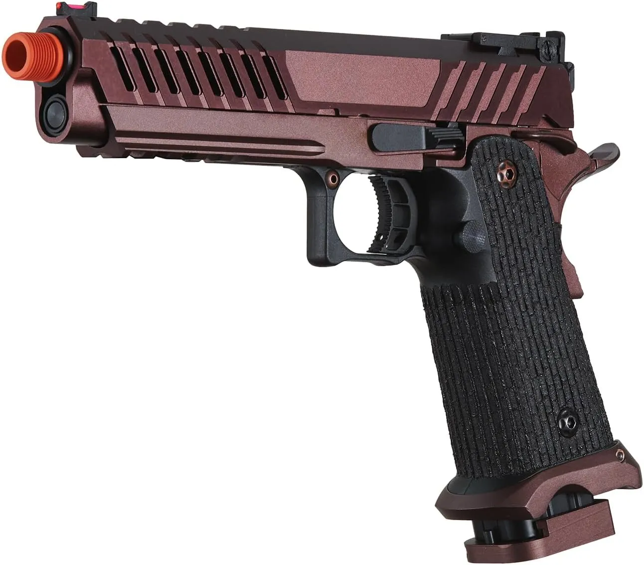 Lancer Tactical Knightshade Hi-Capa Gas Blowback Full Steel Airsoft Pistol