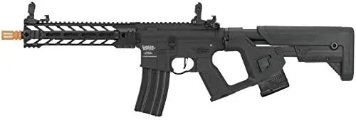 Lancer Tactical Proline Full Metal Enforcer Battle Hawk AEG HIGH FPS with Alpha Stock Black 390 FPS (ETU & MOSFET)