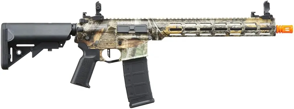 Lancer Tactical Viking 13" MLOCK Proline Full Steel M4 Airsoft Rifle w/Adjustable Crane Stock (Fast Trigger & Mosfet Included)