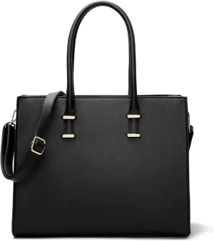 Laptop Bag For Women Large Tote Handbag Waterproof Shoulder Bag Satchel Bag PU Leather Crossbody Bag Messenger Bag