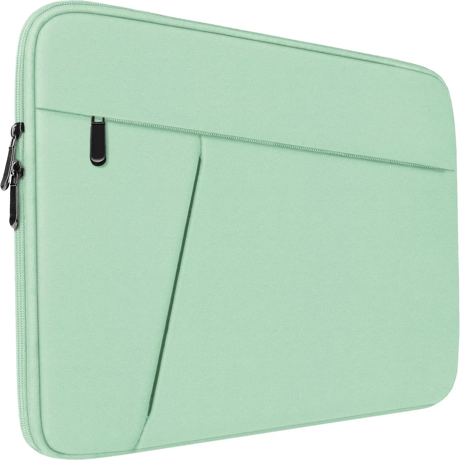 Laptop Case 15.6 inch, Shockproof Protective Computer Carrying Cover with Front Pocket, Briefcase Handbags Laptop Sleeve for 15.6 inch HP, Dell, Acer, Asus, Notebook, Light Blue