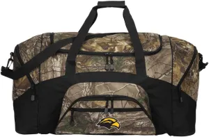Large Camo Southern Miss Duffel Bag Or Camo USM Gym Bag or Suitcase