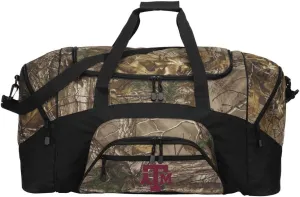 Large Camo Texas A&M Duffel Bag Or Camo Aggies Gym Bag or Suitcase