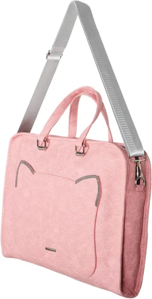 Large Capacity Messenger Shoulder Bag Rolling Briefcase Office Business Briefcase Bag Work Tote