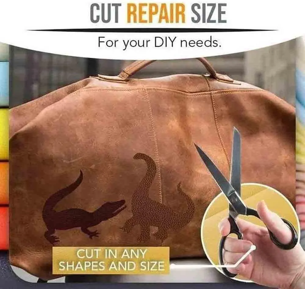 Large Leather Repair Patch - 35.4x78.7 inch Self-Adhesive Tape for Furniture Sofas Car Seats - Ideal for Chair Couches, Handbags, Jackets - Easy DIY Fix for Home Decor and Hotel Walls