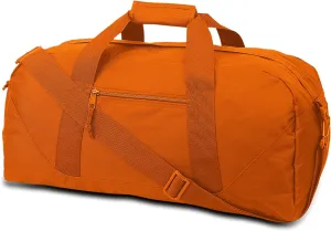 Large Square Duffel (Orange)