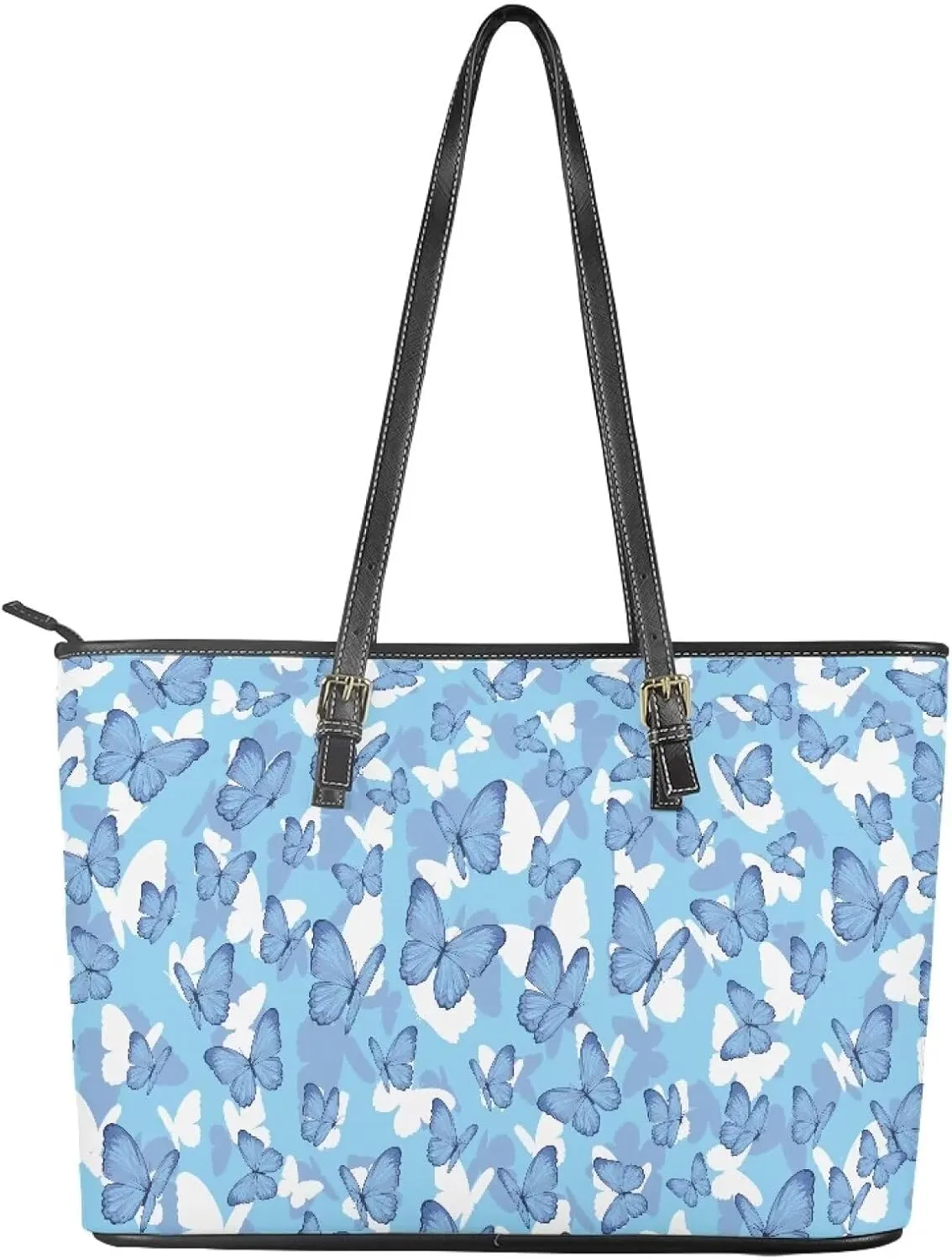 Large Tote Purses for Women with Zipper Casual Roomy Top Handbags for Travel