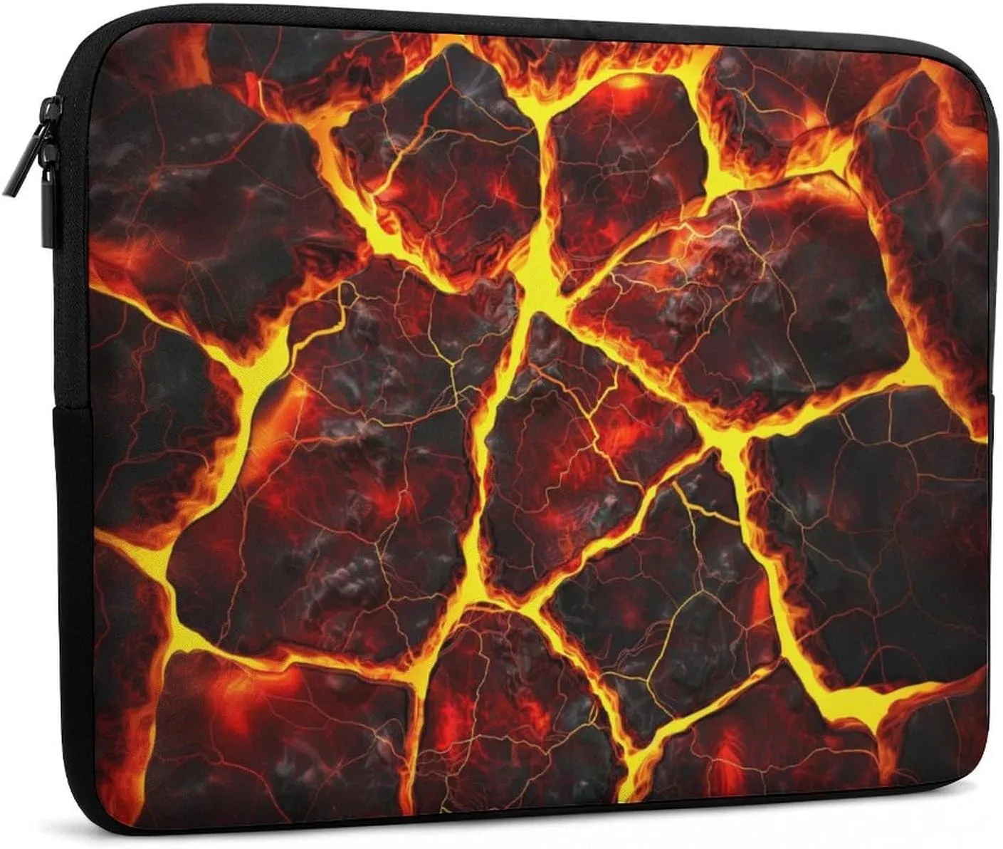 Lava Crack Rock Laptop Sleeve 13/15 Inch Durable Briefcase Cover Shockproof Protective Case Handbags Portable Laptop Bag