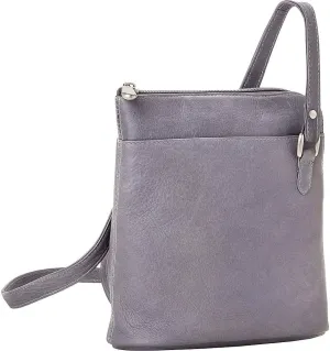 Le Donne Leather L-Zip Crossbody Shoulder Bag