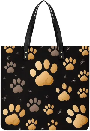 Leather Handbag for Women Tote Bag with Magnetic Buckle A Full Pizza Crossbody Bag Shoulder Bags
