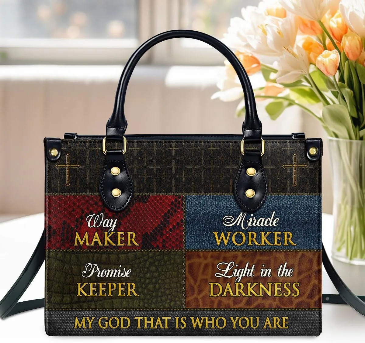Leather Handbags - Bible Bags, Religious Bag - Christian Gifts