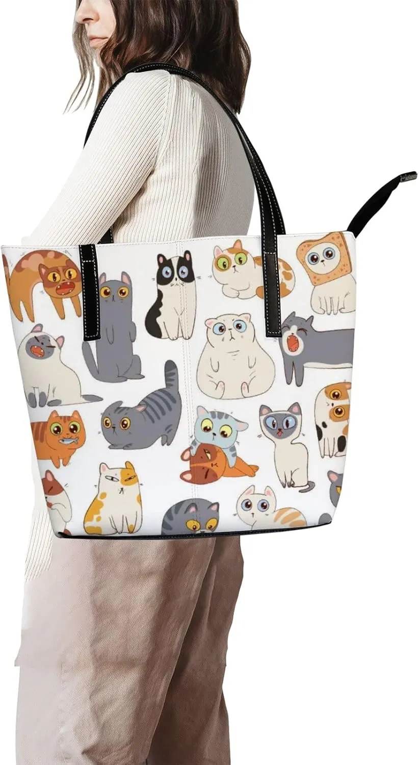 Leather Handbags Women's Crossbody Handbags Work Tote Bags for Women