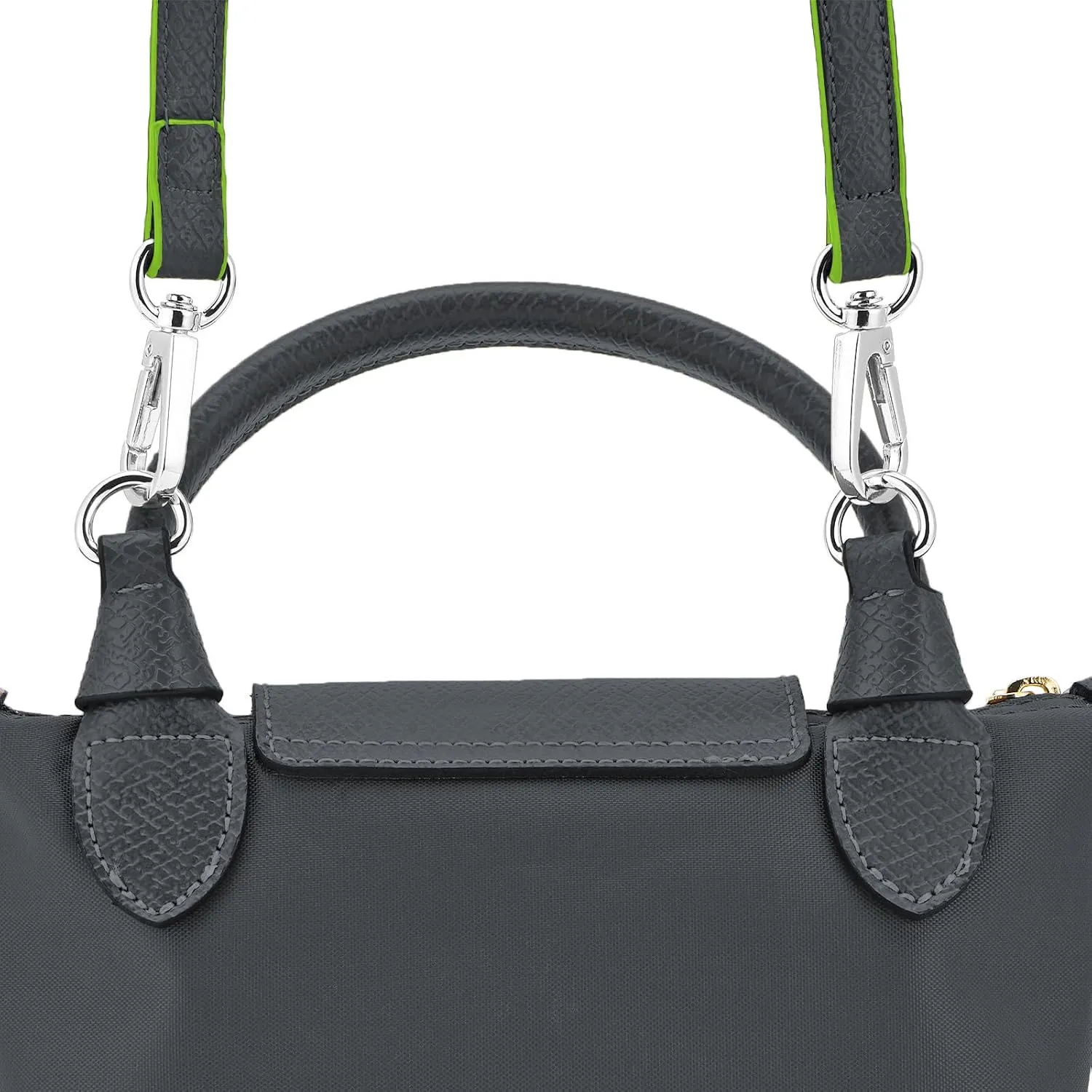 Leather Purse Strap Suitable for Longchamp Handbag,Crossbody Adjustable Shoulder Strap Conversion Kit