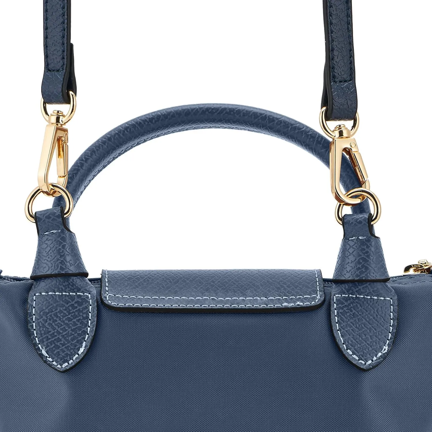 Leather Purse Strap Suitable for Longchamp Handbag,Crossbody Adjustable Shoulder Strap Conversion Kit