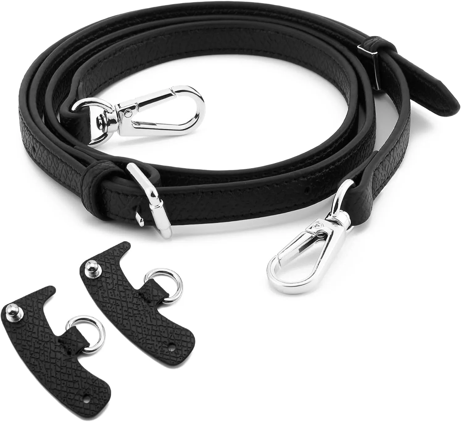 Leather Purse Strap Suitable for Longchamp Handbag,Crossbody Adjustable Shoulder Strap Conversion Kit