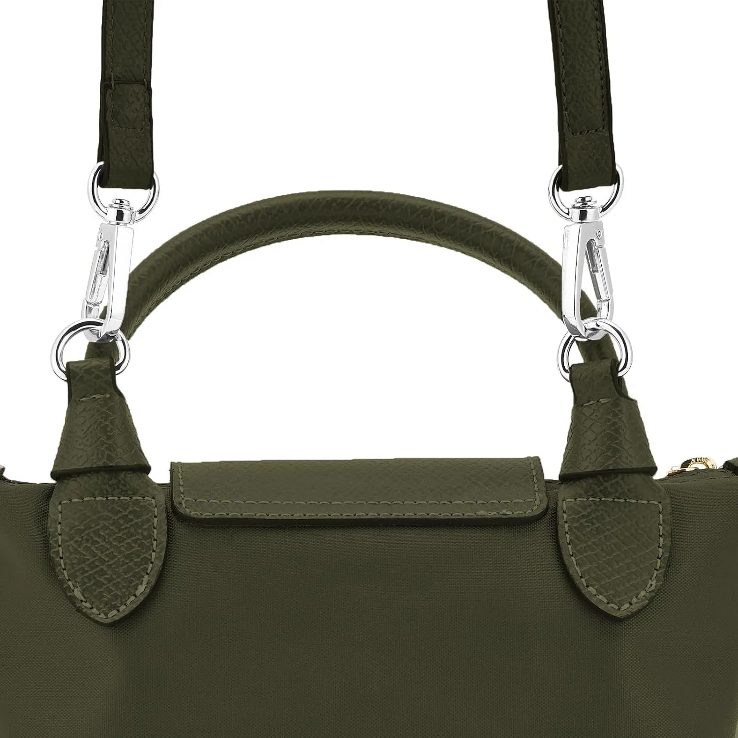 Leather Purse Strap Suitable for Longchamp Handbag,Crossbody Adjustable Shoulder Strap Conversion Kit