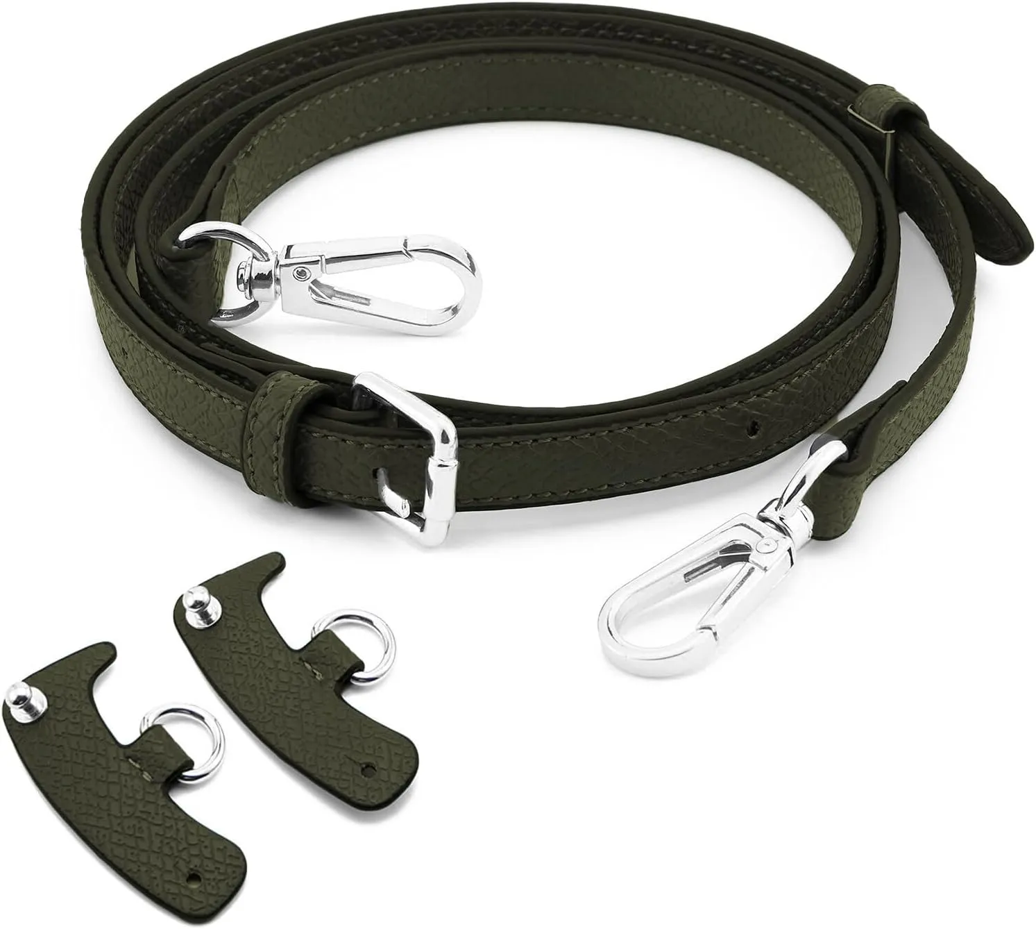 Leather Purse Strap Suitable for Longchamp Handbag,Crossbody Adjustable Shoulder Strap Conversion Kit