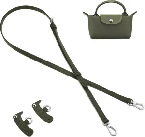 Leather Purse Strap Suitable for Longchamp Handbag,Crossbody Adjustable Shoulder Strap Conversion Kit