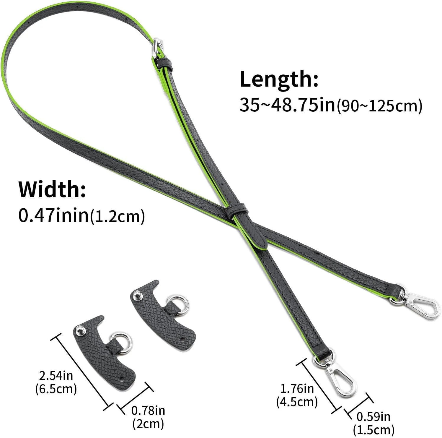 Leather Purse Strap Suitable for Longchamp Handbag,Crossbody Adjustable Shoulder Strap Conversion Kit