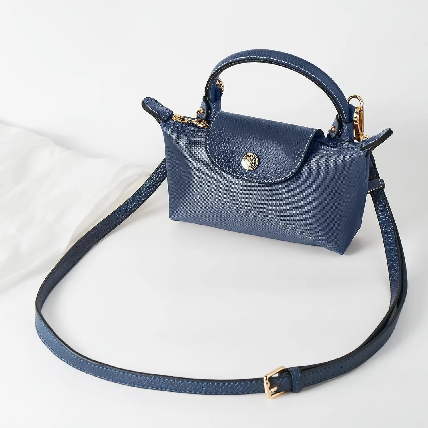 Leather Purse Strap Suitable for Longchamp Handbag,Crossbody Adjustable Shoulder Strap Conversion Kit