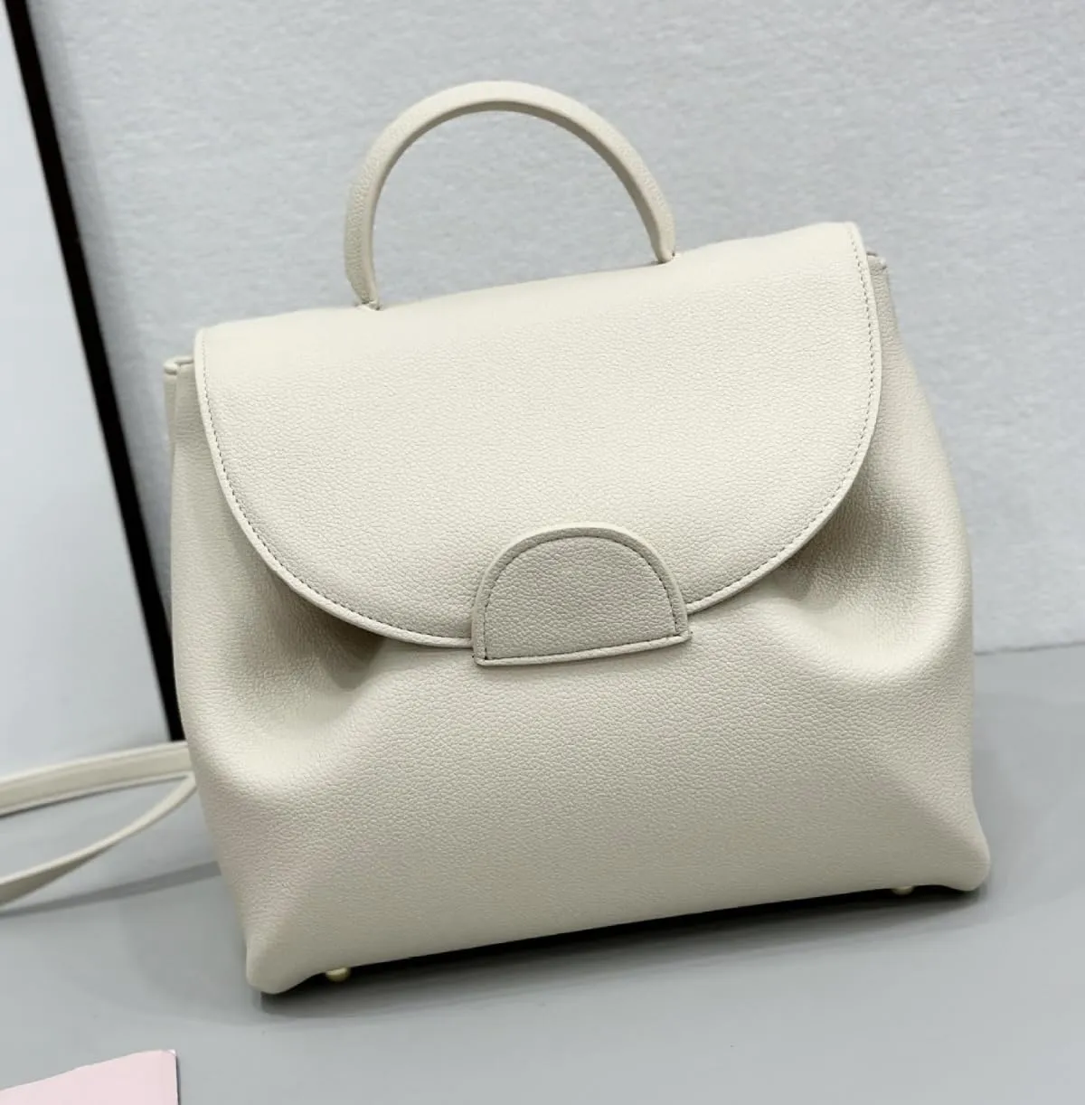 Leather Tote Bag for Women Leather Bag French Style Purses Crossbody Bag Trendy Handbag Work Bag 2024
