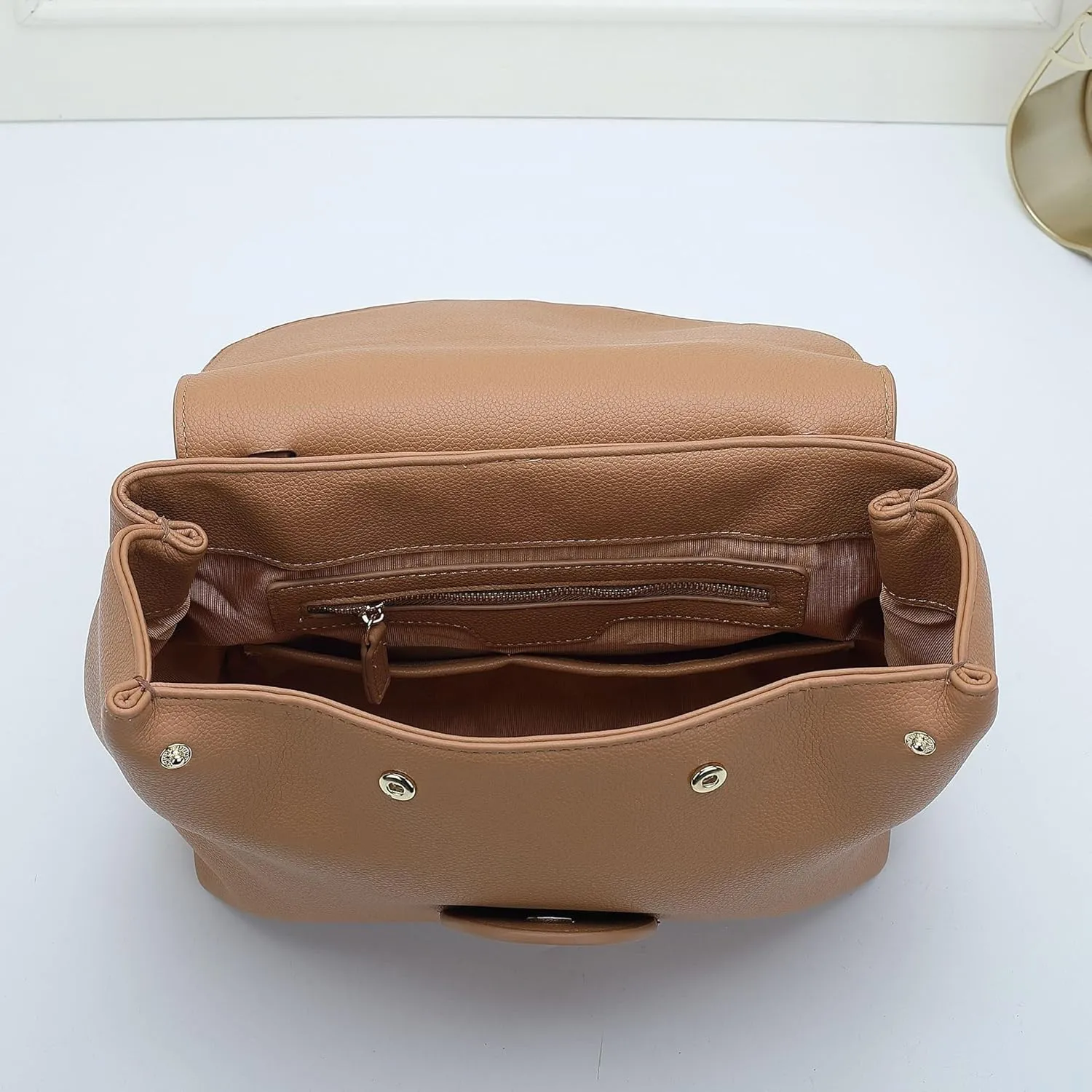 Leather Tote Bag for Women Leather Bag French Style Purses Crossbody Bag Trendy Handbag Work Bag 2024