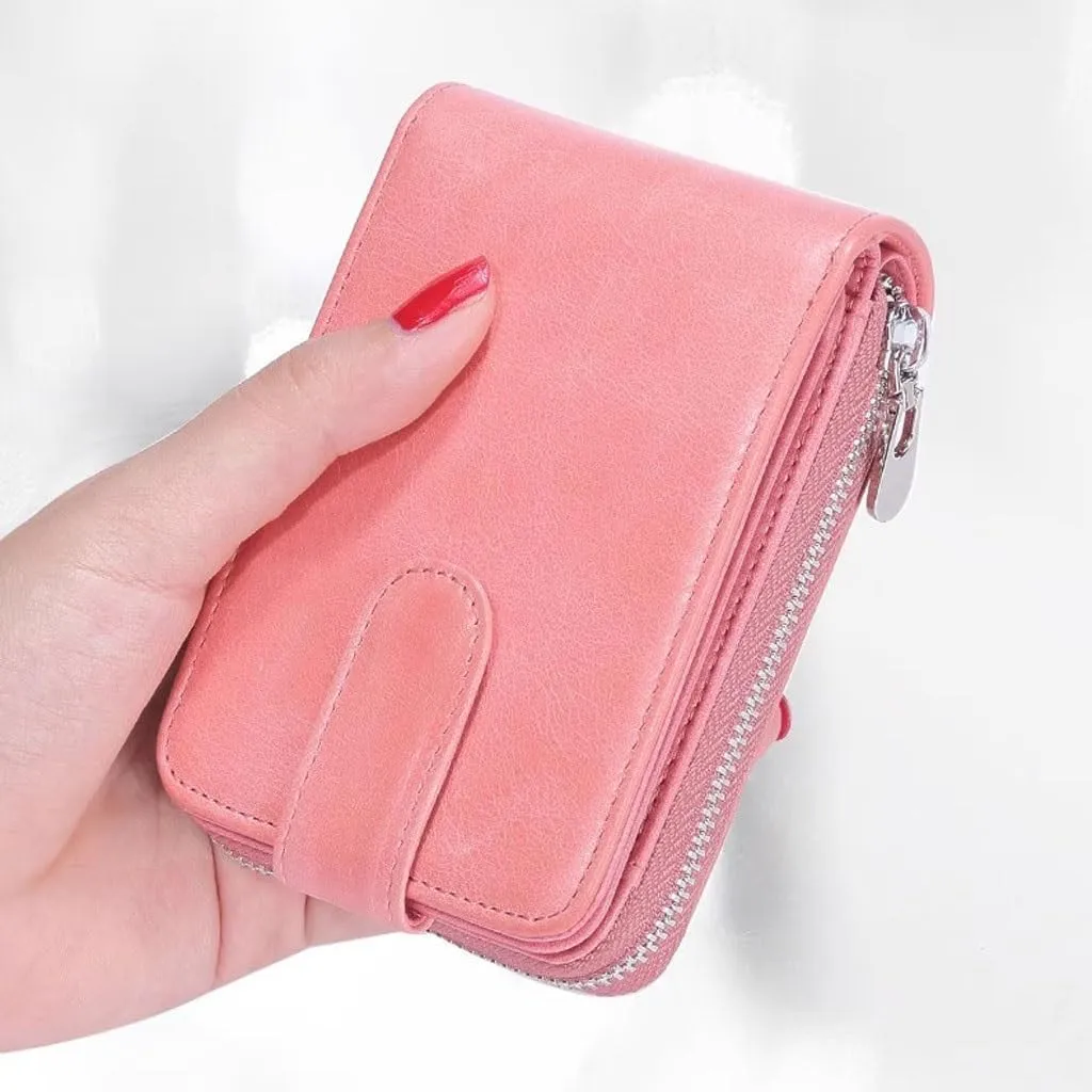 Leather Wallet For Coin Purse Card Holder Designer Women's Wallet Money Bags