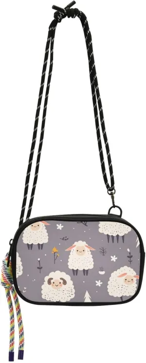 linqin Dreamy Cute Sheep Womens Crossbody Purse Fashion Messenger Bag with Adjustable Strap for for Women Shopping
