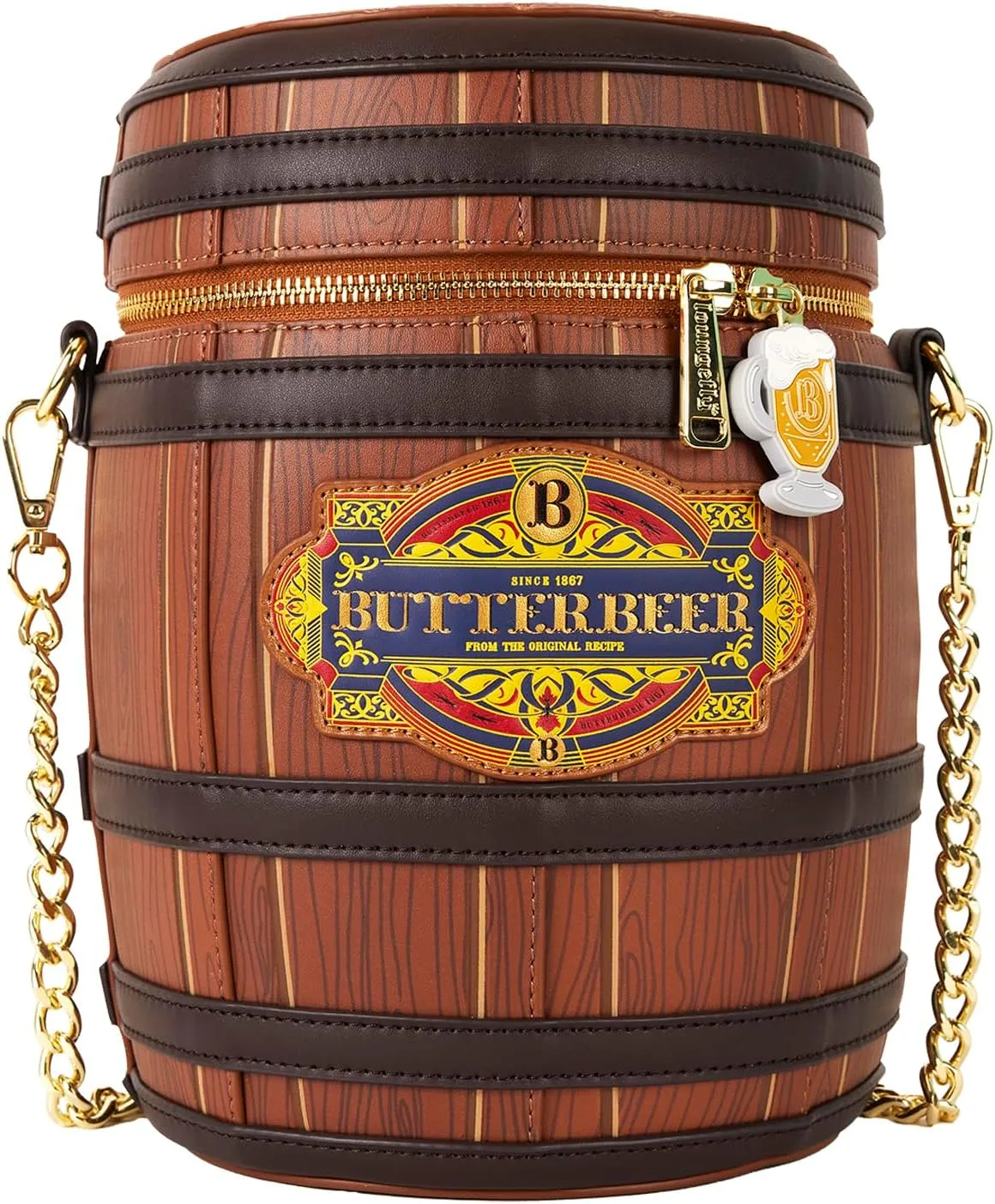 Loungefly Warner Bros Harry Potter Butterbeer Barrel Crossbody Bag